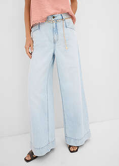 Vaqueros de pernera ancha, high waist