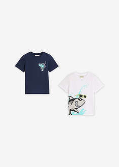 Camiseta (2 unidades) de algodón orgánico puro