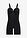 Body con un ligero efecto moldeador y tirantes desmontables - Negro - bonprix