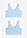 Bustier Feel Comfort sin costuras (2 unidades) - 2 x azul claro - bonprix