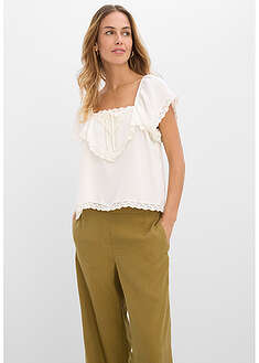 Blusa de crepé ligero