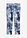 Pantalón elástico capri con estampado - Azul ahumado con estampado de leopardo - bonprix