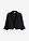Chaqueta camisera de mezcla de lino - Negro - bonprix