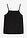 Top de mezcla de viscosa con aspecto plisado - Negro - bonprix