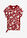 Camiseta de mezcla de viscosa - rojo desierto-blanco lana - bonprix