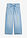 Vaqueros anchos de talle medio con cinturilla cómoda - azul claro denim usado - bonprix