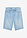 Bermudas vaqueras, mid waist, con cintura cómoda - azul claro denim usado - bonprix
