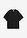Blusa de manga corta con hombros caídos - Negro - bonprix