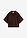 Blusa tipo túnica de algodón puro - Marrón oscuro - bonprix