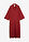 Vestido tipo caftán de viscosa fluida - rojo desierto - bonprix