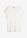 Camiseta con encaje en escalera - Blanco lana - bonprix