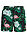Pantalón corto de playa - Negro - JJ REBEL