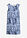 Vestido de tubo de algodón - estampado leo azul suave-azul ahumado - bonprix