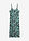 Vestido - estampado cebra negro/turquesa - bonprix