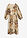 Vestido largo - arena claro-marrón oscuro - bonprix