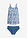 Tankini largo (2 piezas) - Azul marino - bonprix