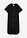 Vestido camisero de muselina suave - Negro - bonprix