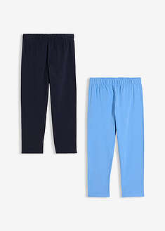 Leggings capri de mezcla de algodón orgánico (2 unidades)