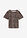 Camiseta de algodón puro - estampado leo negro-marrón oscuro-marrón medio-piedra - bonprix