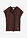 Blusa tipo túnica de lino puro - Blusa tipo túnica de lino puro en marrón oscuro - bonprix