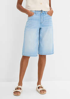 Bermudas vaqueras de talle medio