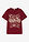 Camiseta de algodón puro - Rojo rubí estampado - bonprix