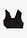Bustier de algodón orgánico (3 unidades) - Negro - bonprix