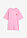 Camiseta holgada de algodón orgánico puro - rosa-naranja fluorescente - bonprix