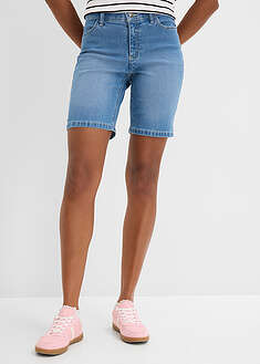 Bermudas vaqueras de talle medio