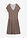 Vestido de punto - Marrón-blanco lana - bonprix