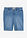 Bermudas vaqueras de talle medio - azul claro denim usado - bonprix