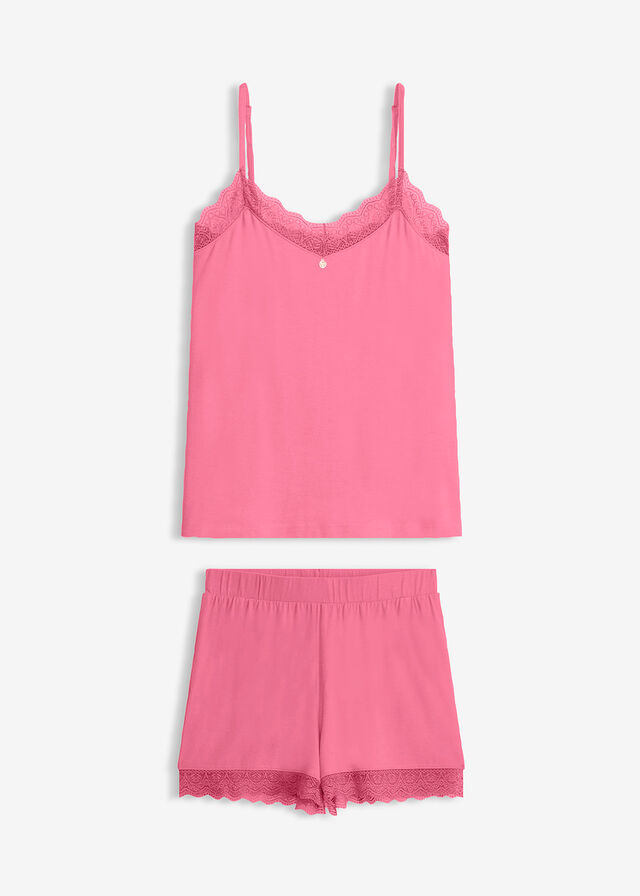 Pijama corto de viscosa