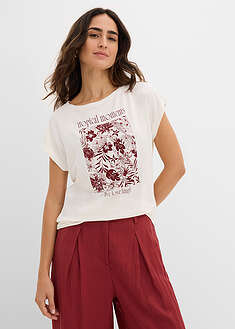 Camiseta de mezcla de viscosa