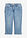 Vaqueros rectos elásticos con talle medio - Denim claro usado - bonprix