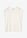 Camiseta de algodón puro con inserto de encaje - Blanco lana - bonprix