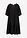 Vestido midi de algodón puro con bordado calado - Negro - bonprix