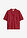 Blusa de manga corta de algodón puro - Rojo rubí - bonprix
