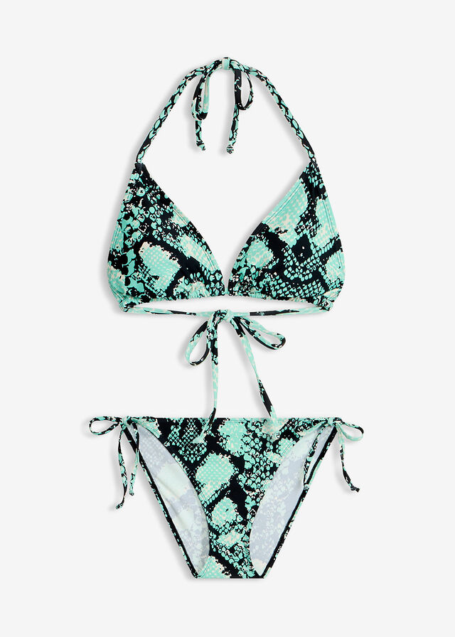 Bikini y braga de bikini (set de 3 piezas)