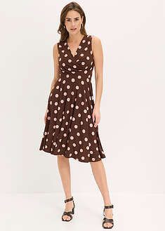 Vestido camisero de lunares