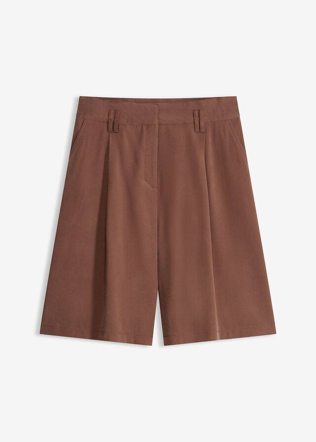 Bermudas de viscosa fluida