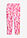 Pantalón elásticos 7/8 - Rosa de flores - bonprix
