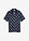 Camisa de manga corta de viscosa suave - Azul marino - bonprix