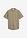 Camisa de manga corta de mezcla de lino vaporosa - verde oliva mate - bonprix