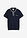 Polo de punto en regular fit - azul tinta/blanco lana - bonprix