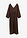 Vestido largo - Marrón oscuro - bonprix