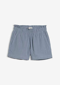pantalon-corto-de-muselina-de-algodon-puro