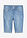 Bermudas vaqueras de talle medio - Denim claro usado - bonprix