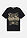Camiseta de algodón puro - Negro estampado - bonprix