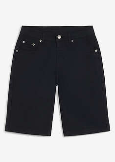 Bermudas elásticas con cinturilla ajustable y corte regular