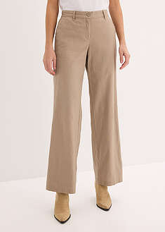 Pantalón de mezcla de lino y algodón